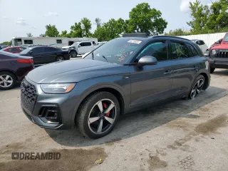 2024 Audi Q5 S line Premium Plus with VIN WA1EAAFY8R2109310, listed as a Copart auction lot 58716035 with Not provided miles and Salvage title. Bid and sale history available at DreamBid. Image 1.