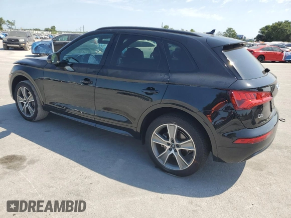 2019 Audi Q5 Premium Plus with VIN WA1BNAFY0K2115034, listed as a Copart auction lot 58176075 with 78,705 mi miles and Non repairable. Bid and sale history available at DreamBid. Image 2.