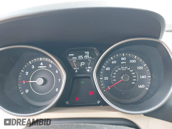 2013 Hyundai Elantra GLS z VIN 5NPDH4AE7DH328536, wystawiony jako IAAI lot #42138081 z przebiegiem 105 199 mil mil oraz . Historia ofert i sprzedaży dostępna na DreamBid. Obrazek 7.