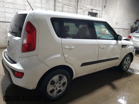 2013 Kia Soul with VIN KNDJT2A5XD7509544, listed as a Copart auction lot 47893525 with 70,292 mi miles and Salvage Title. Bid and sale history available at carsss.com. Image 3.
