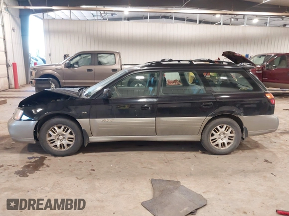 2002 Subaru Legacy Outback VDC with VIN 4S3BH896X27657535, listed as a IAAI auction lot 41733830 with 175,799 mi miles and . Bid and sale history available at DreamBid. Image 15.