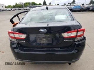 2018 Subaru Impreza Premium with VIN 4S3GKAD66J3605850, listed as a Copart auction lot 57211015 with Not provided miles and Salvage title. Bid and sale history available at DreamBid. Image 6.