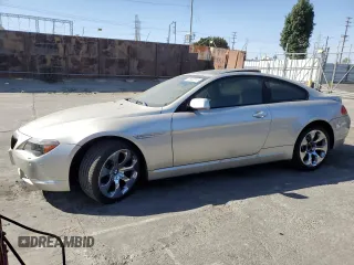 2005 BMW 6 Series 645Ci with VIN WBAEH73485B192332, listed as a Copart auction lot 76946314 with 176,744 mi miles and Clean Title. Bid and sale history available at carsss.com. Image 1.