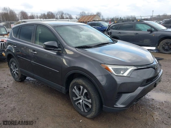 2018 Toyota RAV4 LE with VIN JTMBFREV8JJ184809, listed as a IAAI auction lot 41901048 with 76,699 mi miles. Bid and sale history available at carsss.com. Image 1.