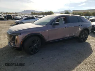 2024 Cadillac LYRIQ Sport z VIN 1GYKPWRL7RZ122023, wystawiony jako Copart lot #80765334 z przebiegiem 6 183 mil mil oraz Szkoda całkowita • Salvage title. Historia ofert i sprzedaży dostępna na DreamBid. Obrazek 1.