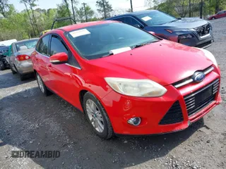 2012 Ford Focus SEL with VIN 1FAHP3H28CL142367, listed as a IAAI auction lot 41991603 with 223,944 mi miles. Bid and sale history available at carsss.com. Image 1.