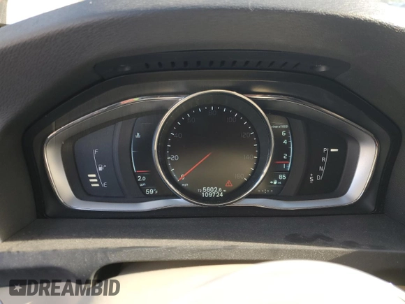 2015 Volvo S60 T5 Premier with VIN YV1612TK9F1343273, listed as a Copart auction lot 54096255 with 109,724 mi miles and Clean title. Bid and sale history available at DreamBid. Image 9.