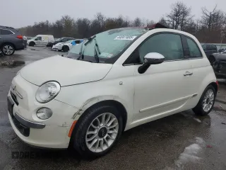 2012 FIAT 500 Gucci with VIN 3C3CFFER6CT330551, listed as a Copart auction lot 44047405 with 81,212 mi miles and Clean Title. Bid and sale history available at carsss.com. Image 1.