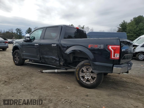 2016 Ford F-150 XLT with VIN 1FTEW1EP3GKD07399, listed as a Copart auction lot 51590505 with 132,642 mi miles and Salvage title. Bid and sale history available at DreamBid. Image 2.