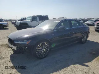 2018 Audi A6 z VIN WAUH3AFC6JN056365, wystawiony jako Copart lot #59405385 z przebiegiem 53 061 mil mil oraz Szkoda całkowita • Salvage title. Historia ofert i sprzedaży dostępna na DreamBid. Obrazek 1.