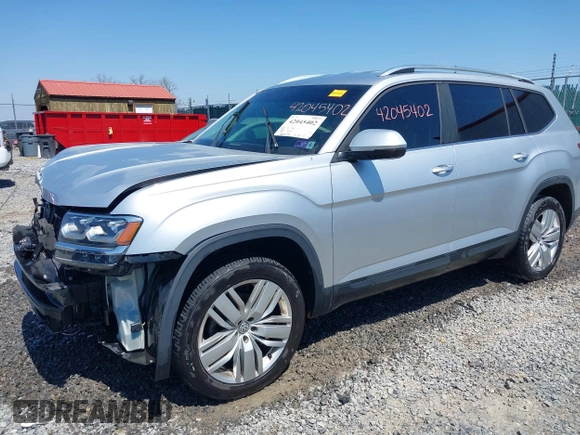 2019 Volkswagen Atlas SE with VIN 1V2UR2CA7KC528108, listed as a IAAI auction lot 42045402 with 66,479 mi miles and . Bid and sale history available at DreamBid. Image 20.