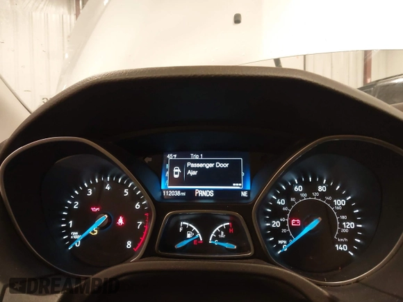2016 Ford Focus SE with VIN 1FADP3KE2GL377824, listed as a IAAI auction lot 41461648 with 112,038 mi miles and . Bid and sale history available at carsss.com. Image 7.
