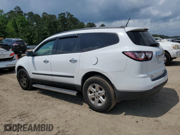 2016 Chevrolet Traverse LS with VIN 1GNKRFKD5GJ267762, listed as a Copart auction lot 55093425 with 191,965 mi miles and Salvage Title. Bid and sale history available at carsss.com. Image 2.