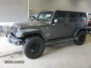 2016 Jeep Wrangler Unlimited Sport z VIN 1C4BJWDG8GL188601, wystawiony jako Copart lot #59760605 z przebiegiem 102 062 mil mil oraz Szkoda całkowita • Salvage title. Historia ofert i sprzedaży dostępna na DreamBid. Obrazek 1.