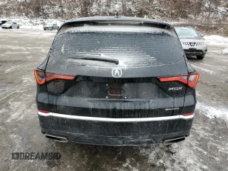 2024 Acura MDX w/Technology Package with VIN 5J8YE1H4XRL002921, listed as a Copart auction lot 45182365 with 11,125 mi miles and Salvage Title. Bid and sale history available at carsss.com. Image 6.