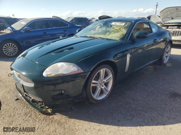 2007 Jaguar XK with VIN SAJWA43C879B18392, listed as a Copart auction lot 74311484 with 0 mi miles and Non Repairable. Bid and sale history available at carsss.com. Image 1.