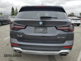 2022 BMW X3 sDrive30i with VIN WBX47DP01NN148035, listed as a Copart auction lot 53548425 with Not Provided miles and Salvage Title. Bid and sale history available at DreamBid. Image 6.