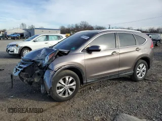 2013 Honda CR-V EX-L z VIN 5J6RM4H70DL051730, wystawiony jako Copart lot #88243585 z przebiegiem 144 088 mil mil oraz Szkoda całkowita • Salvage title. Historia ofert i sprzedaży dostępna na DreamBid. Obrazek 1.