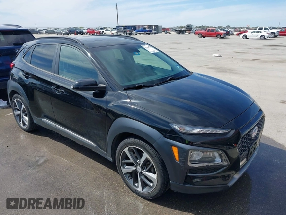 2018 Hyundai Kona Limited with VIN KM8K33A58JU078785, listed as a IAAI auction lot 41808445 with 58,738 mi miles. Bid and sale history available at carsss.com. Image 1.