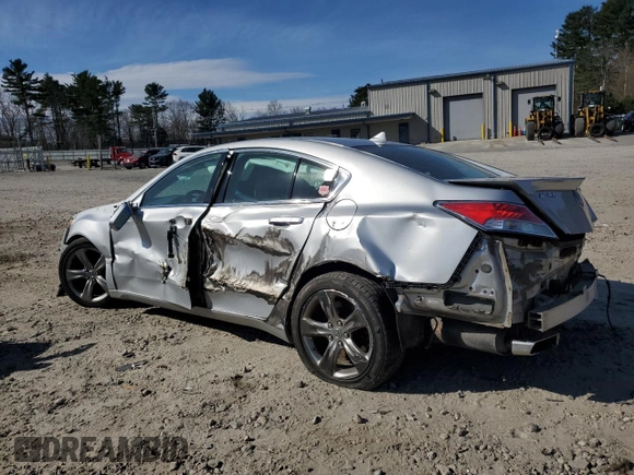 2012 Acura TL Tech Auto with VIN 19UUA9F58CA009647, listed as a Copart auction lot 50966595 with 202,526 mi miles and Clean Title. Bid and sale history available at carsss.com. Image 2.