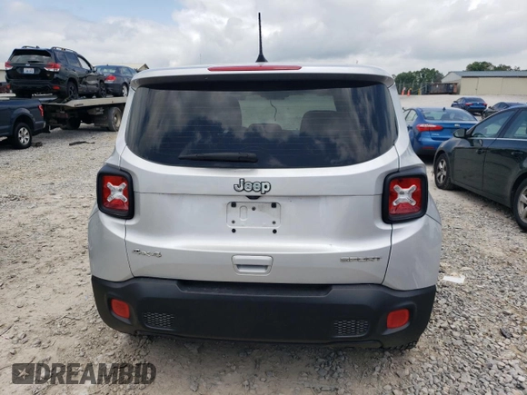 2018 Jeep Renegade Sport with VIN ZACCJBABXJPJ42855, listed as a Copart auction lot 61055385 with 121,046 mi miles and Clean title. Bid and sale history available at DreamBid. Image 6.