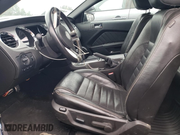 2010 Ford Mustang V6 with VIN 1ZVBP8AN3A5112855, listed as a Copart auction lot 49824275 with 161,778 mi miles and Salvage Title. Bid and sale history available at DreamBid. Image 7.
