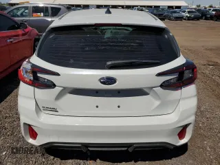 2024 Subaru Impreza with VIN JF1GUABC6R8336174, listed as a Copart auction lot 52231005 with 33,628 mi miles and Salvage Title. Bid and sale history available at carsss.com. Image 6.