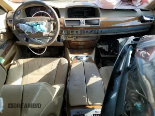 2002 BMW 7 Series 745i with VIN WBAGL63472DP59745, listed as a Copart auction lot 53166885 with 151,380 mi miles and Salvage Title. Bid and sale history available at carsss.com. Image 8.