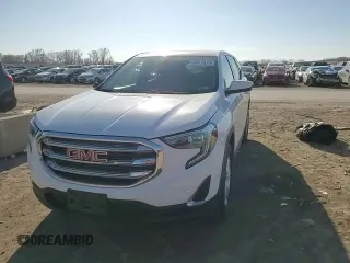 2018 GMC Terrain SLE with VIN 3GKALTEVXJL363335, listed as a Copart auction lot 49911575 with 100,628 mi miles and Salvage Title. Bid and sale history available at carsss.com. Image 12.