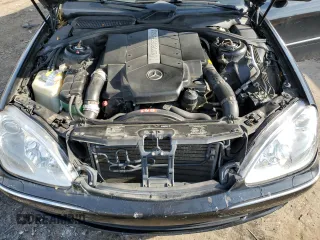 2006 Mercedes-Benz S 500 with VIN WDBNG84JX6A476485, listed as a Copart auction lot 77179734 with 229,079 mi miles and Clean title. Bid and sale history available at DreamBid. Image 11.
