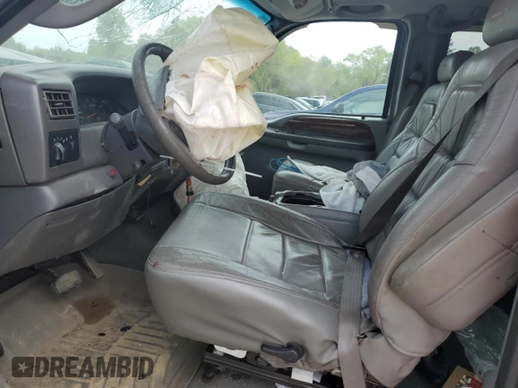 2003 Ford F-250 XL with VIN 1FTNW21P03EB89428, listed as a Copart auction lot 53090215 with 238,557 mi miles and Salvage title. Bid and sale history available at DreamBid. Image 7.