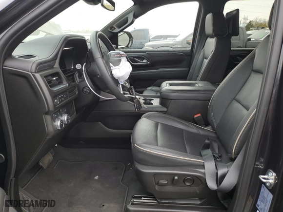 2024 GMC Yukon XL SLT with VIN 1GKS2GKD5RR224566, listed as a Copart auction lot 76997694 with 15,917 mi miles and Salvage Title. Bid and sale history available at carsss.com. Image 7.