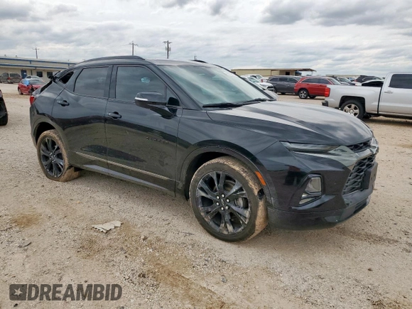 2020 Chevrolet Blazer RS with VIN 3GNKBERS2LS625282, listed as a Copart auction lot 58732775 with 79,972 mi miles and Salvage title. Bid and sale history available at DreamBid. Image 4.