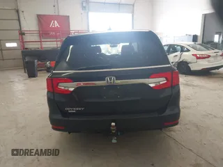 2018 Honda Odyssey EX-L with VIN 5FNRL6H78JB011284, listed as a IAAI auction lot 42000640 with 154,252 mi miles and . Bid and sale history available at DreamBid. Image 16.