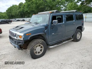 2005 Hummer H2 SUV with VIN 5GRGN23U05H120706, listed as a Copart auction lot 57905654 with 64,310 mi miles and Clean Title. Bid and sale history available at carsss.com. Image 1.