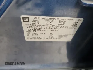 2016 Chevrolet Equinox LT with VIN 2GNALCEK3G6291867, listed as a Copart auction lot 80704034 with 102,854 mi miles and Salvage Title. Bid and sale history available at carsss.com. Image 13.