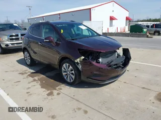2018 Buick Encore Preferred with VIN KL4CJASB7JB572715, listed as a IAAI auction lot 41851839 with 97,797 mi miles and . Bid and sale history available at DreamBid. Image 1.