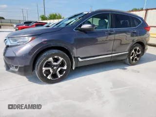 2017 Honda CR-V Touring with VIN 5J6RW2H97HL060236, listed as a Copart auction lot 58438785 with 79,933 mi miles and Salvage title. Bid and sale history available at DreamBid. Image 1.