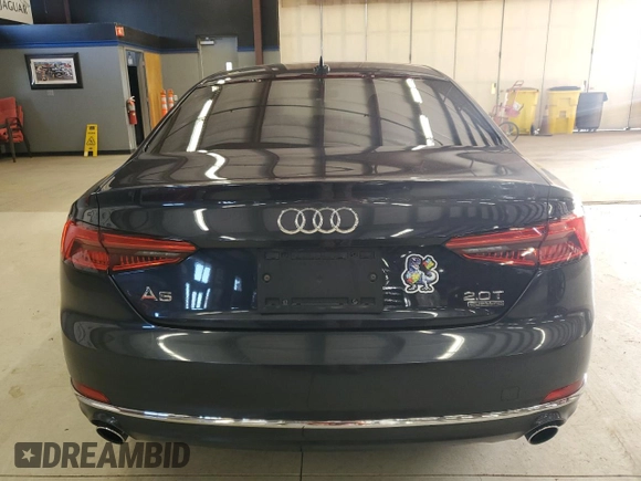 2018 Audi A5 Premium z VIN WAUNNAF56JA005292, wystawiony jako Copart lot #49771605 z przebiegiem 97 321 mil mil oraz Czysty tytuł • Clean title. Historia ofert i sprzedaży dostępna na DreamBid. Obrazek 6.