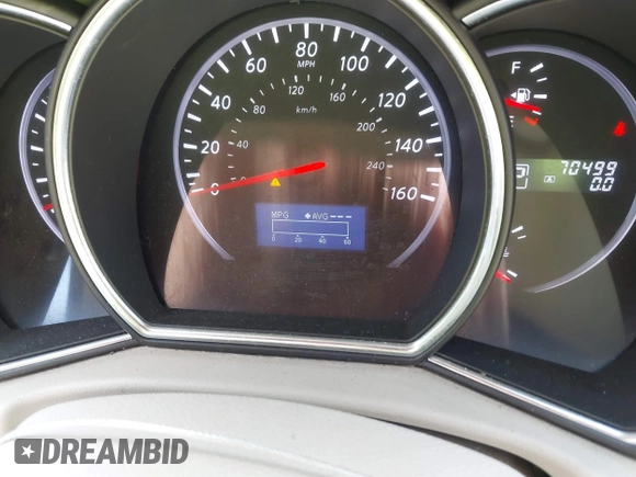 2011 Nissan Murano z VIN JN8AZ1FY7BW001177, wystawiony jako IAAI lot #42434527 z przebiegiem 70 499 mil mil oraz . Historia ofert i sprzedaży dostępna na DreamBid. Obrazek 7.