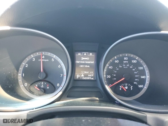2015 Hyundai Santa Fe Sport with VIN 5XYZT3LB3FG248484, listed as a Copart auction lot 49481075 with 156,049 mi miles and Salvage Title. Bid and sale history available at carsss.com. Image 9.