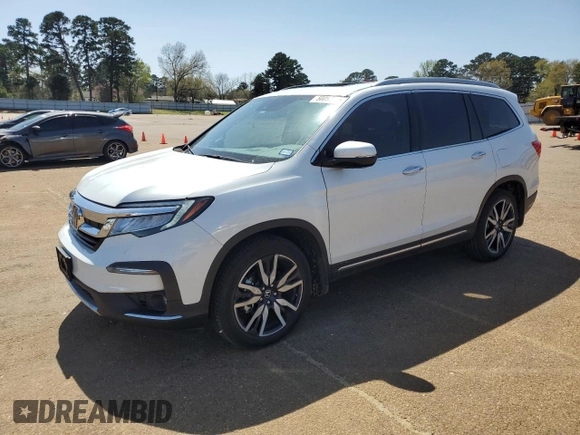 2022 Honda Pilot Touring 7-Passenger z VIN 5FNYF5H66NB025193, wystawiony jako Copart lot #50054505 z przebiegiem 25 650 mil mil oraz Czysty tytuł • Clean title. Historia ofert i sprzedaży dostępna na DreamBid. Obrazek 1.