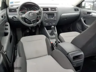 2017 Volkswagen Jetta 1.4T S with VIN 3VW167AJ5HM282645, listed as a Copart auction lot 52574995 with 75,541 mi miles and Salvage Title. Bid and sale history available at carsss.com. Image 8.