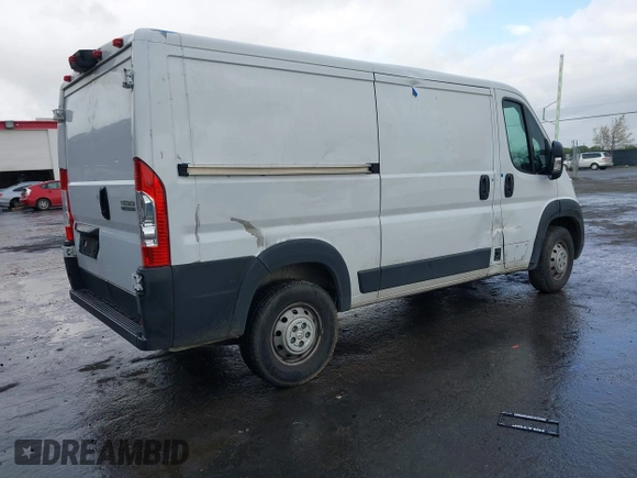 2023 Ram ProMaster Cargo with VIN 3C6LRVAGXPE583679, listed as a IAAI auction lot 41915002 with 44,644 mi miles and . Bid and sale history available at DreamBid. Image 4.