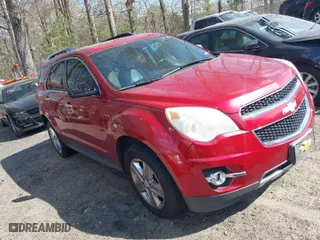 2015 Chevrolet Equinox LTZ with VIN 2GNFLHE32F6357285, listed as a IAAI auction lot 41897082 with 128,475 mi miles. Bid and sale history available at carsss.com. Image 1.
