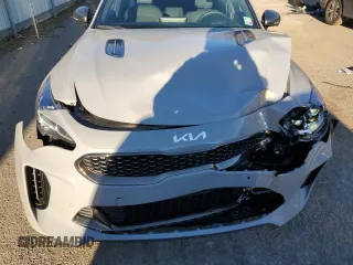 2023 Kia Stinger GT2 with VIN KNAE55LC9P6131538, listed as a Copart auction lot 45376575 with 13,866 mi miles and Salvage Title. Bid and sale history available at DreamBid. Image 11.