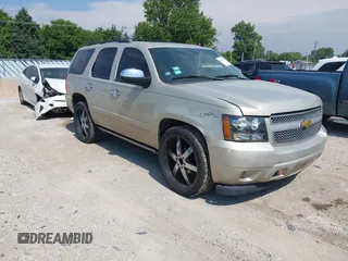 2010 Chevrolet Tahoe LTZ with VIN 1GNUKCE07AR179793, listed as a IAAI auction lot 42685592 with 179,028 mi miles and . Bid and sale history available at DreamBid. Image 1.