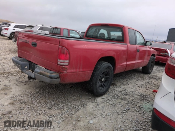 2001 Dodge Dakota z VIN 1B7GL22X41S256594, wystawiony jako Copart lot #43012935 z przebiegiem 217 179 mil mil oraz Szkoda całkowita • Salvage title. Historia ofert i sprzedaży dostępna na DreamBid. Obrazek 3.