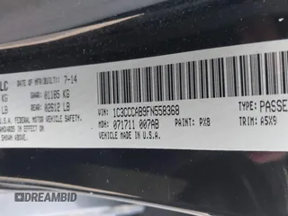 2015 Chrysler 200 Limited with VIN 1C3CCCAB9FN558368, listed as a IAAI auction lot 42510623 with 105,458 mi miles and . Bid and sale history available at DreamBid. Image 9.