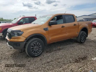 2019 Ford Ranger XL with VIN 1FTER4FH3KLA29025, listed as a Copart auction lot 57494335 with 50,882 mi miles and Salvage title. Bid and sale history available at DreamBid. Image 1.
